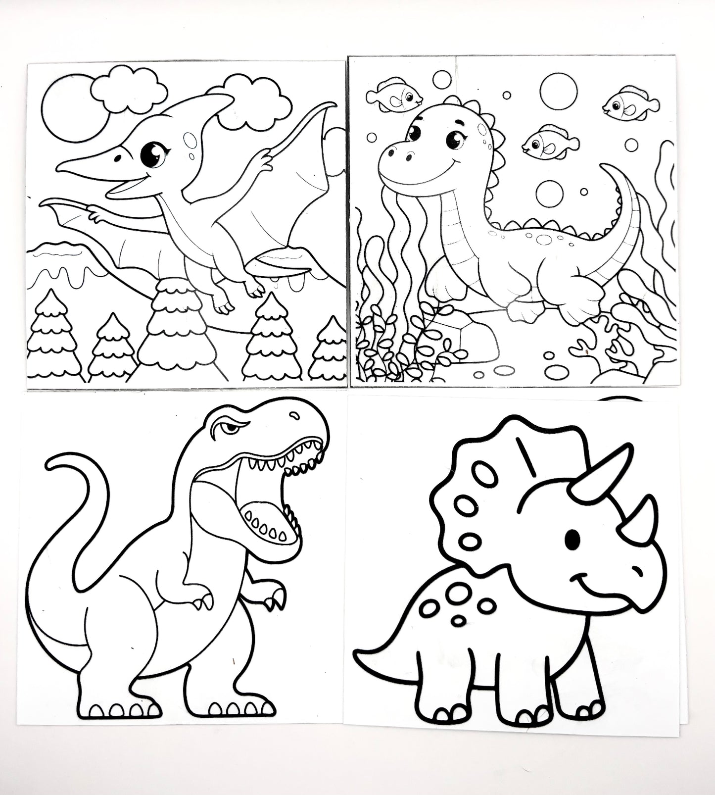 Dry-erase vinyl magnet sets