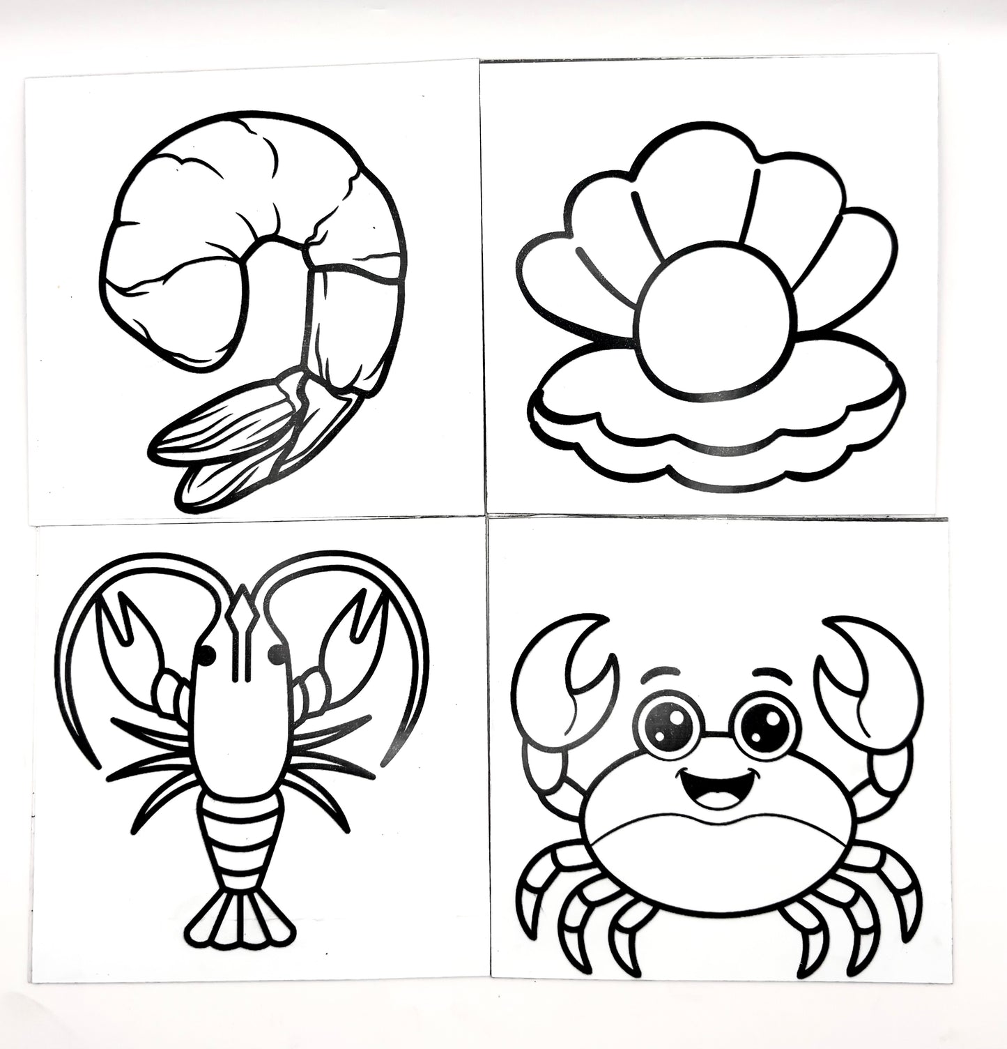 Dry-erase vinyl magnet sets