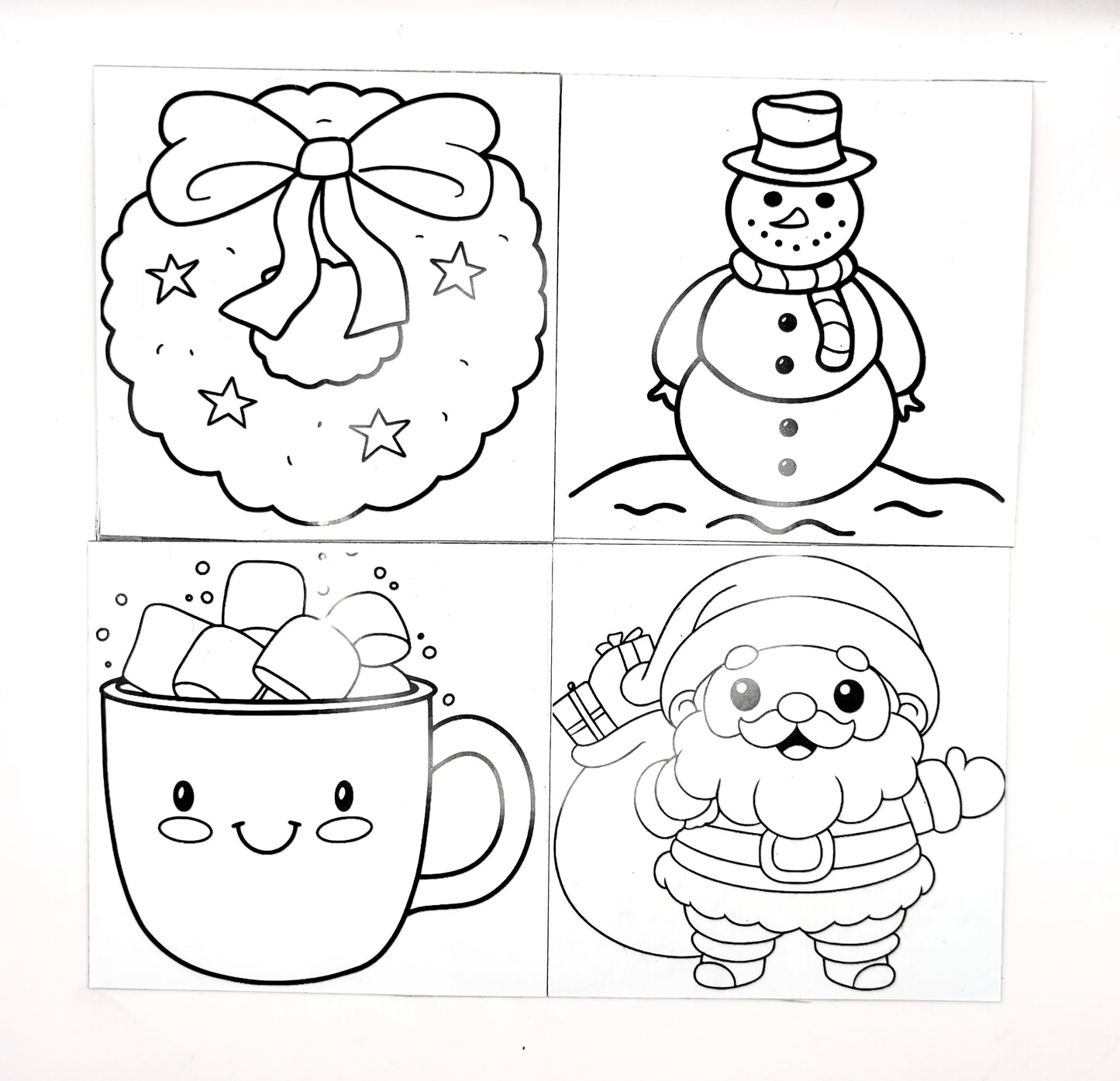 Dry-erase vinyl magnet sets