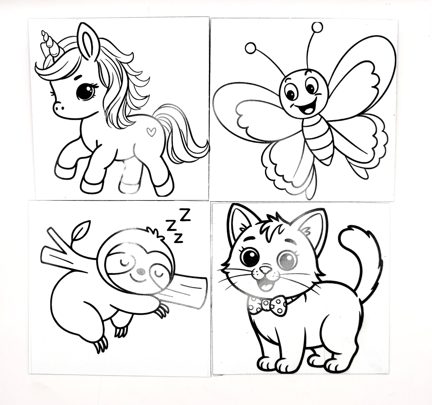Dry-erase vinyl magnet sets