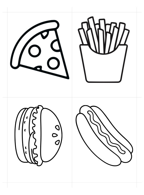 Dry-erase vinyl magnet sets