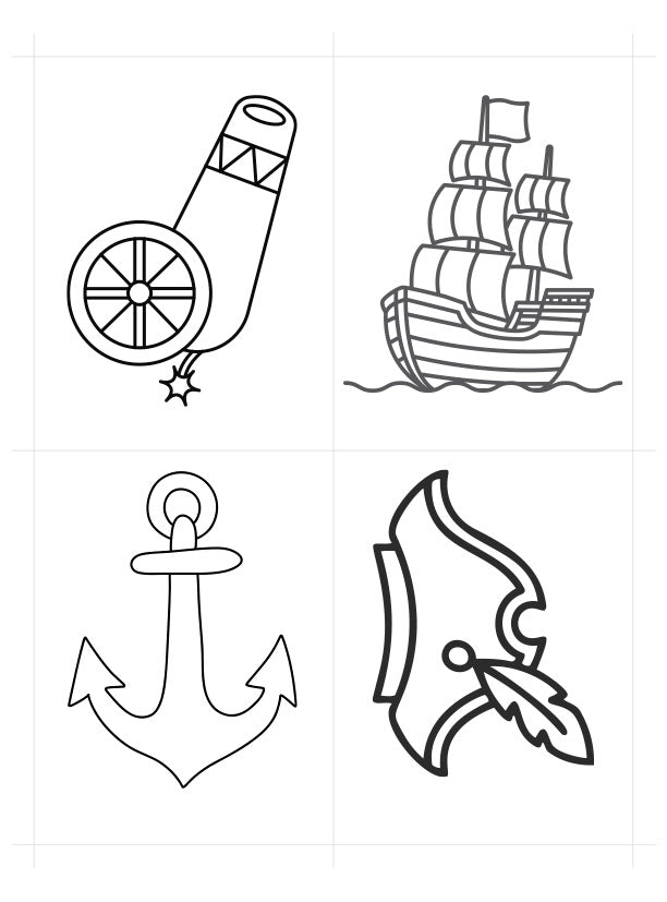 Dry-erase vinyl magnet sets