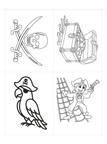 Dry-erase vinyl magnet sets