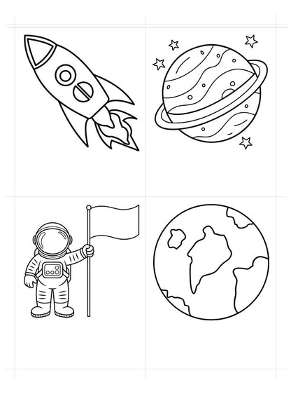 Dry-erase vinyl magnet sets