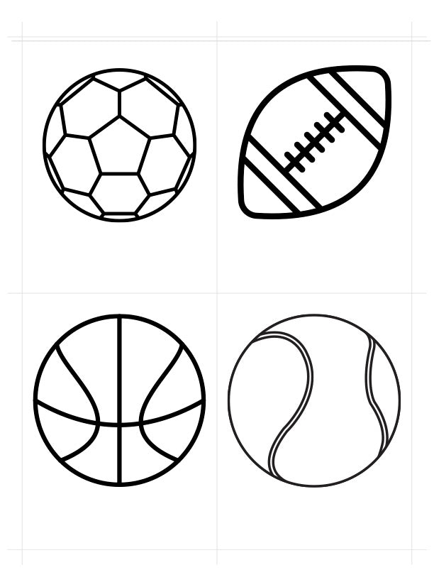 Dry-erase vinyl magnet sets