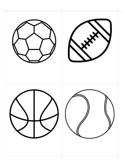 Dry-erase vinyl magnet sets