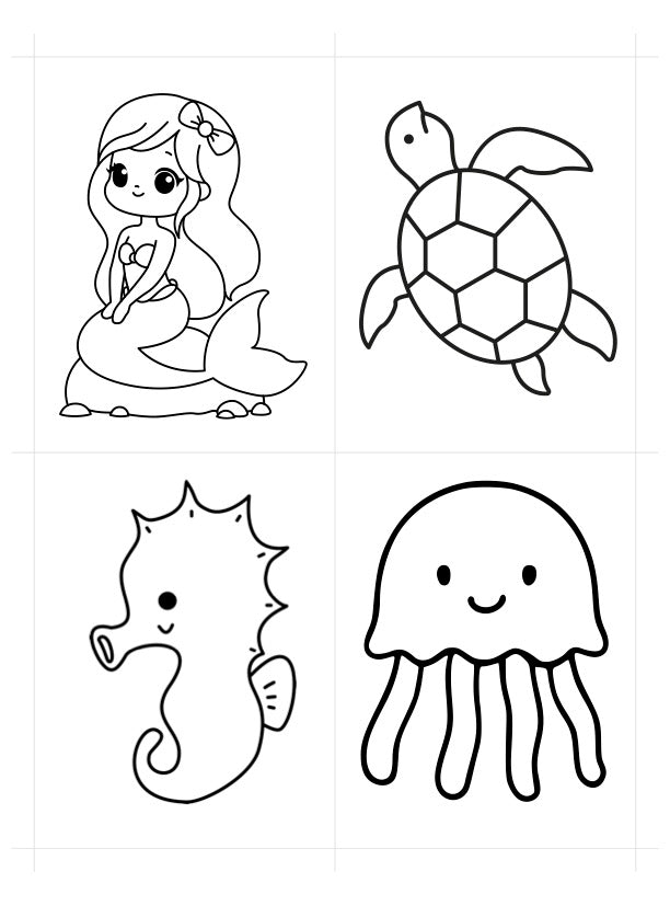 Dry-erase vinyl magnet sets