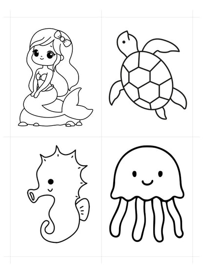 Dry-erase vinyl magnet sets